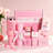 Pink Rose Themed Self-Care Gift Bundle