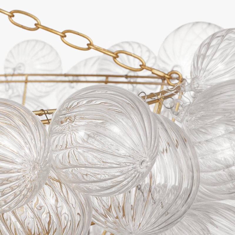 Talia 15 - Light Chandelier, Gild