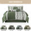 Ensemble d'édredon en jacquard en microfibre 15 pièces Kath-1790215629-1790802378