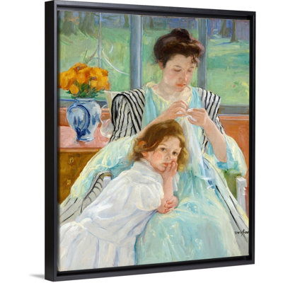 « La petite mère couteuse » par Mary Stevenson Cassatt-reproduction d’art