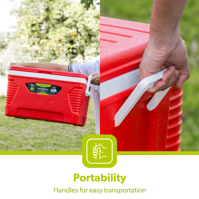 ROYALFORD Ice Chest in Red