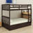 Bunk Bed With Ladder And Storage Drawers-859157488