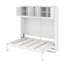Lit escamotable double avec armoires supérieures-1479952036
