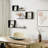  Wooden Square Floating Shelves Wall Mount, Floating Cube Shelves Set Of 6, Geometric Cube Wall Shelves For Wall Decor, Floating Box Shelves For Bedroom, Living Room, Bathroom, Kitchen, Office-213836224