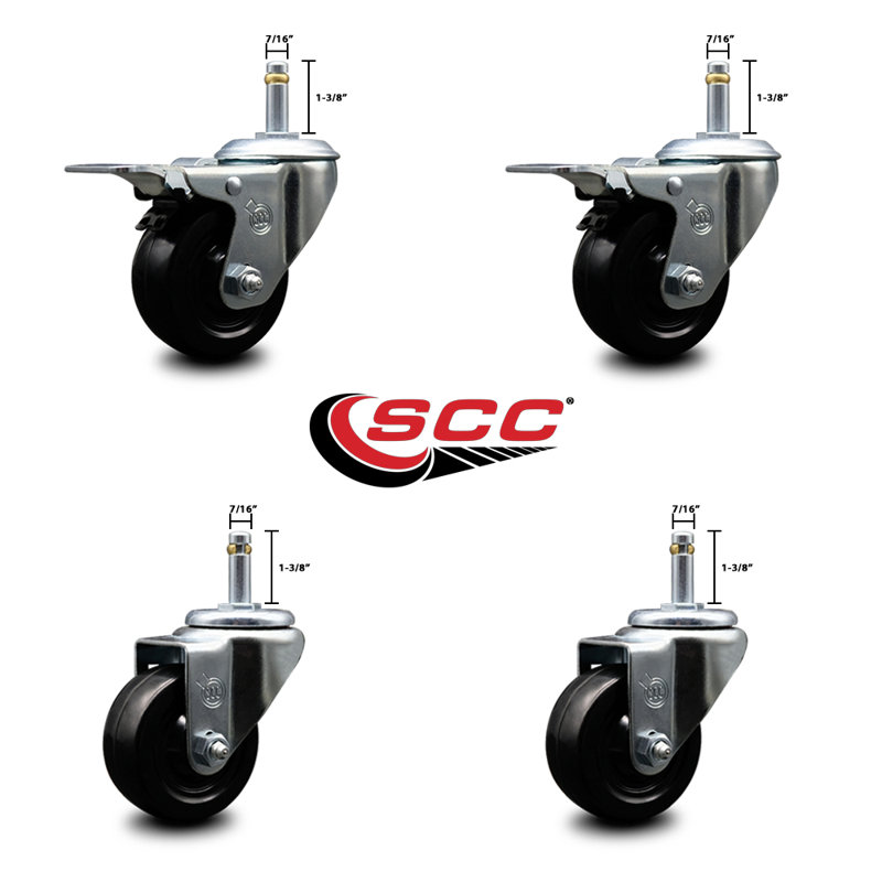 Grip Ring Stem Caster