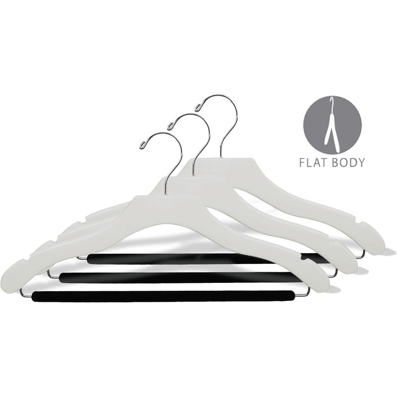 Cintre antidérapant Westwood, Blanc