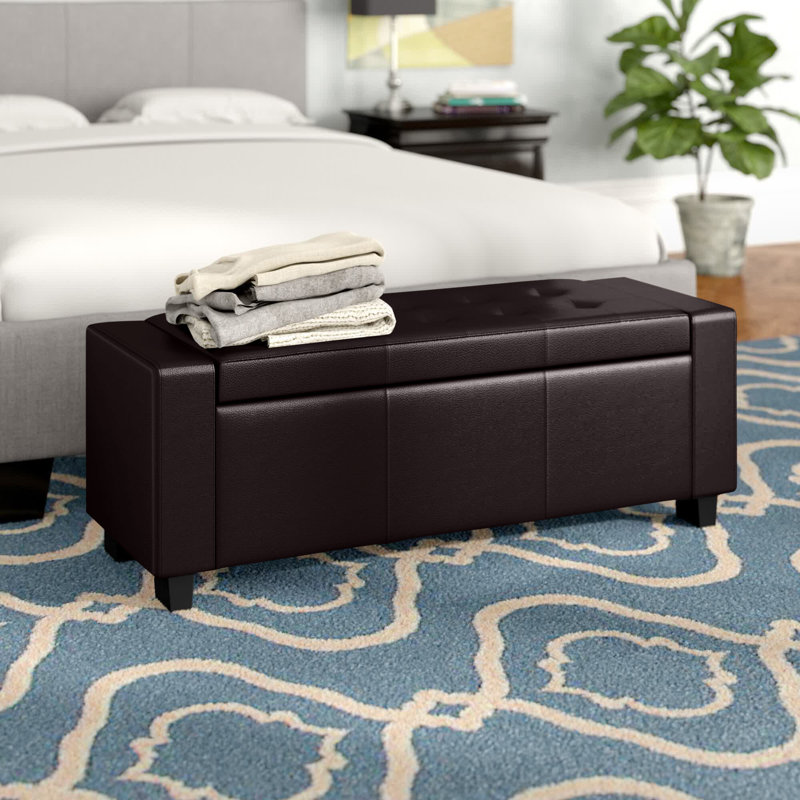 Ashley Storage Bench, Brown