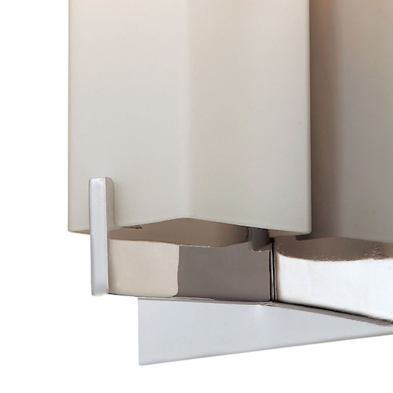 Moderno 8.3'' High 1-Light Sconce - Satin Nickel, Satin Nickel