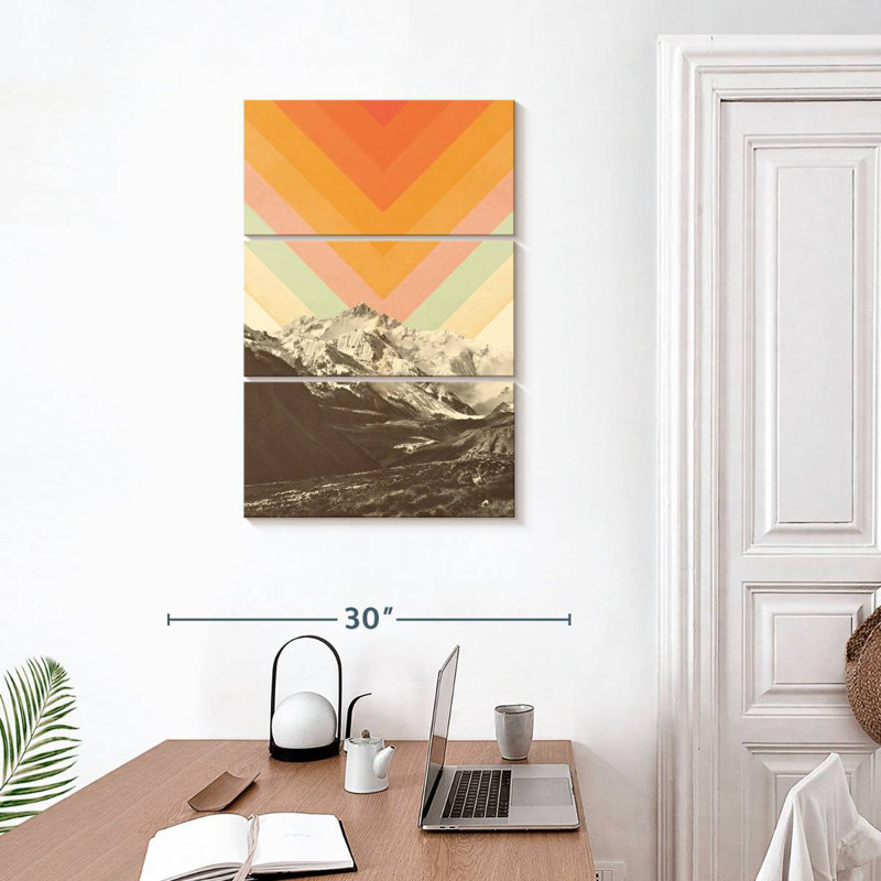 Alvord Mountainscape II, H 32 po x l 20 po