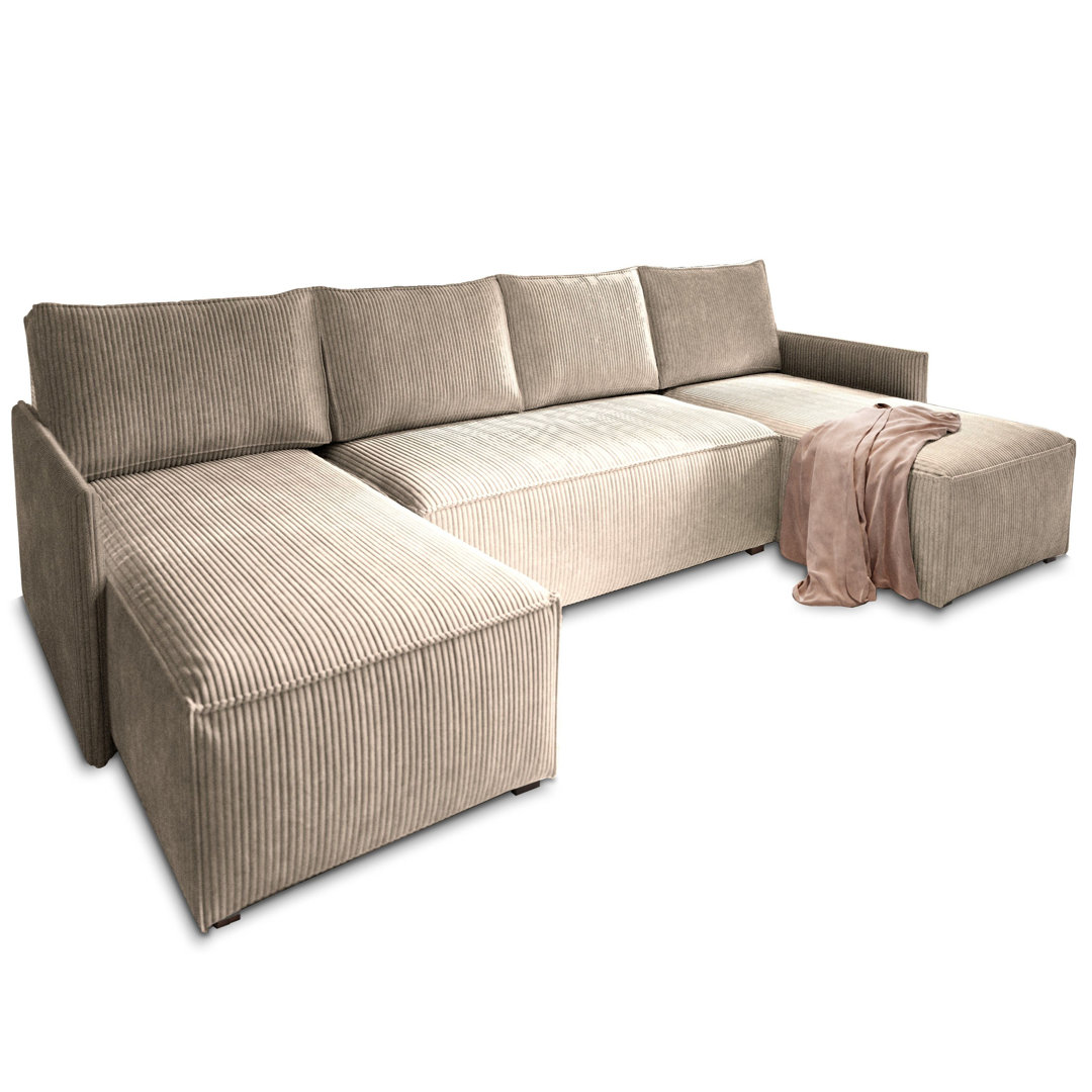 Ecksofa Shadman mit Bettfunktion