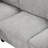 90" U-shaped Sectional Sofa Modular Sofa Couch with a Movable Ottoman , a Coffee Table with Hidden Charging Devices for Living Room-790414989