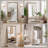 Full-Body Floor Mirror With Artificial Wood Frame, Elegant Design And Durability