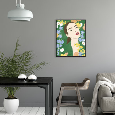 Aurora Bell " Garden Party II " by Aurora Bell Painting Print
