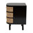 Burgis 3 - Drawer Rattan and Bayur Wood End Table with Storage