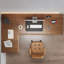 Bureau en bois massif en L noyer clair-874070822-874070820
