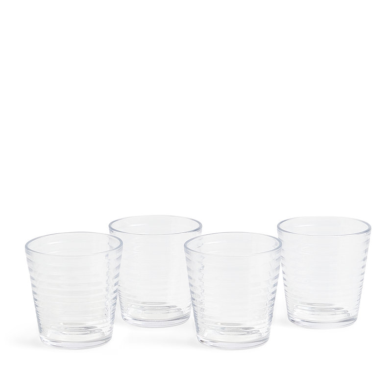 Tumbler 340ml/11.5oz Clear Set of 4, Clear