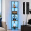 Lampe sur pied 67 "avec lumières DEL, télécommande tactile, température de couleur 3, haut gradable-385212793-390678158