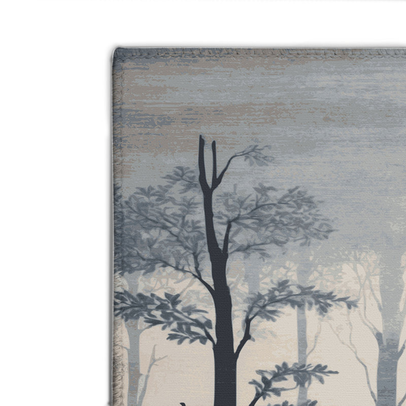 Tapis intérieur et extérieur gris Nature, Rectangle 4pi x 6 pi