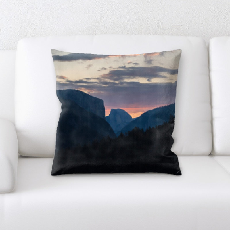 Microsuede Throw Pillow