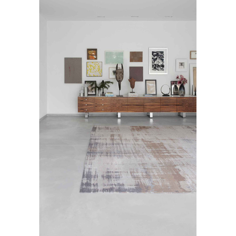 Venetian Dust Abstract Area Rug, Rectangle 80 x 150cm