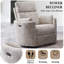 Fauteuil inclinable électrique berçant avec port USB et port Type-C Callendale-1548959272