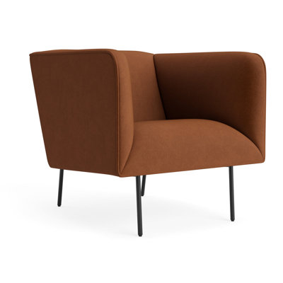 MTO - Chaise longue Dandy avec pieds noirs