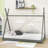 Krisha Twin Size Platform Bed with Slats Support-182132605