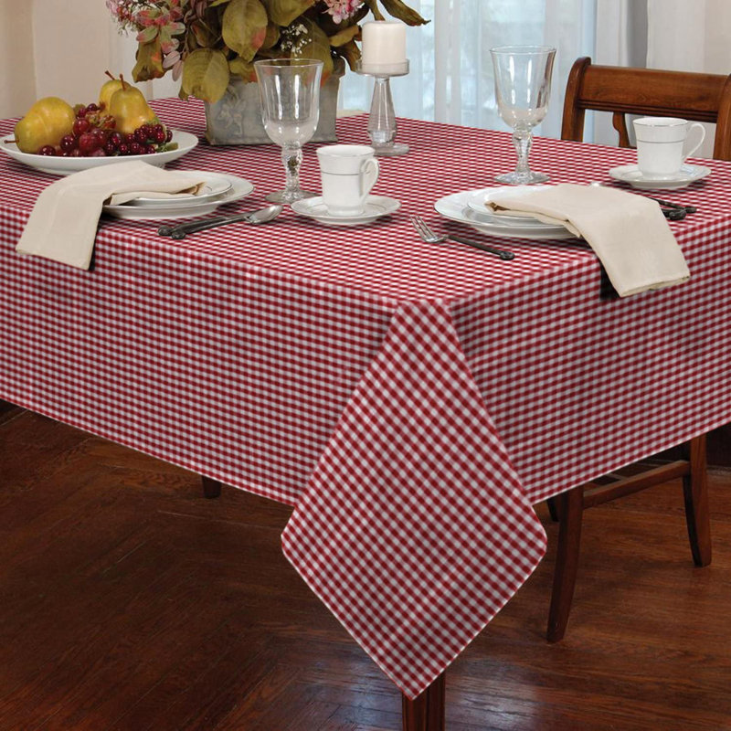 Rosas Tablecloth, 152cm W x 229cm L, Beige