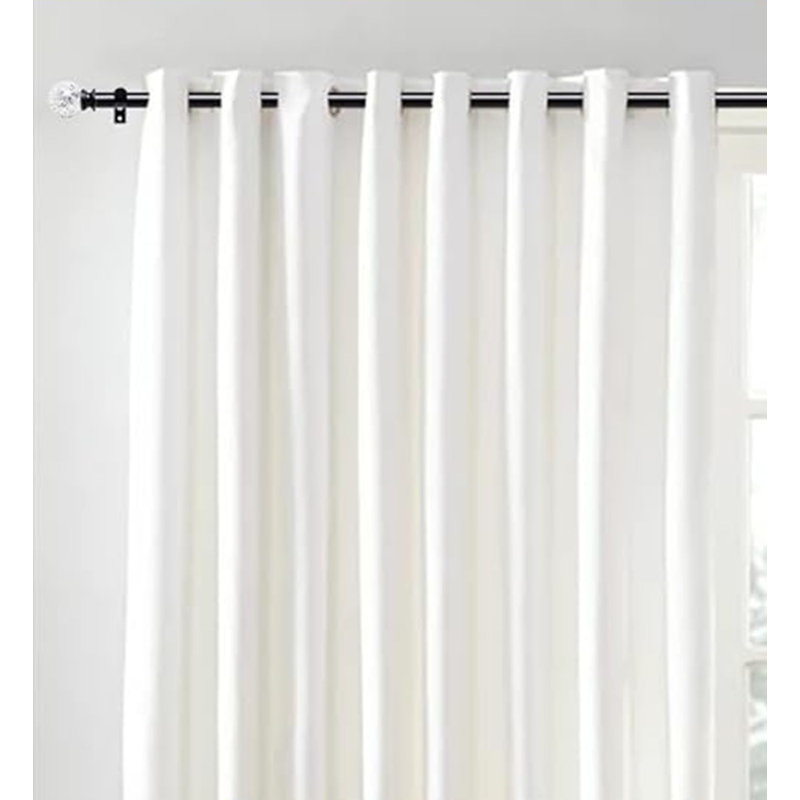 67cm Straight Tension Shower Curtain Pole & Hook Set