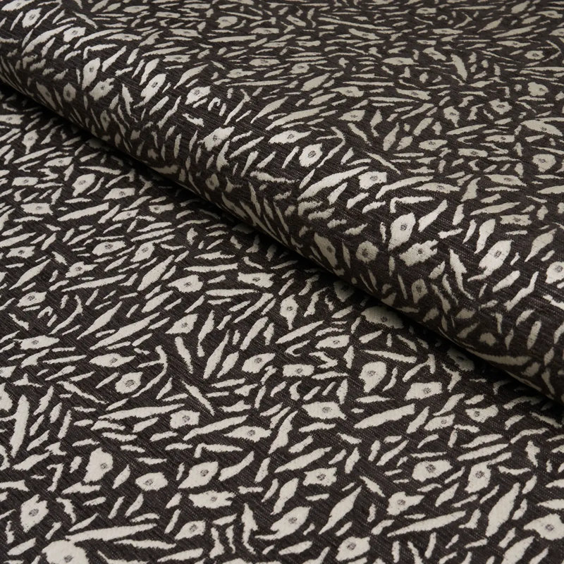 Tissu Schumacher X Caroline Z Hurley, Brun