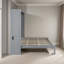 Armoire-lit escamotable peu encombrante avec conception en rotin - aucun sommier requis, assemblage facile-1642933597-1642811232