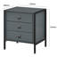 Alva 3 Drawer Bedside Table-118372339