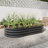 Oval Large Metal Raised Garden Bed for Plants, Vegetables & Flowers, Weather-Resistant Outdoor Planter with Anti-Rust Coating-147835536-147835534