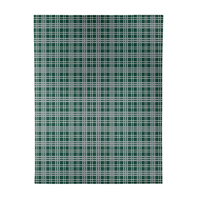 Tapis écossais vert, Rectangle 8 pi x 10 pi
