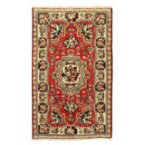 Canvello Circa 1970 Fine Hand Knotted Silkroad Vintage Bakhtiari Rug - 5'4'' X 8'11''