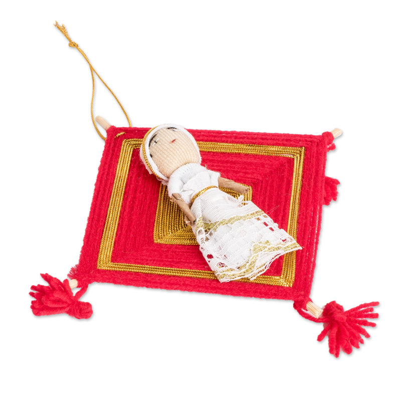 4.5'' Handmade Acrylic Holiday Shaped Ornament