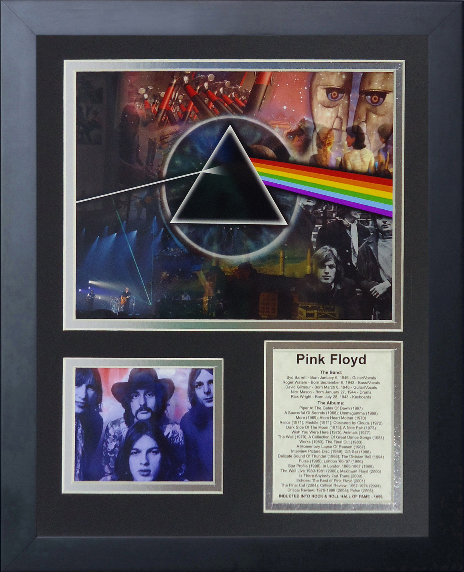 Legends Never Die Pink Floyd Mosaic Framed Memorabilia & Reviews ...