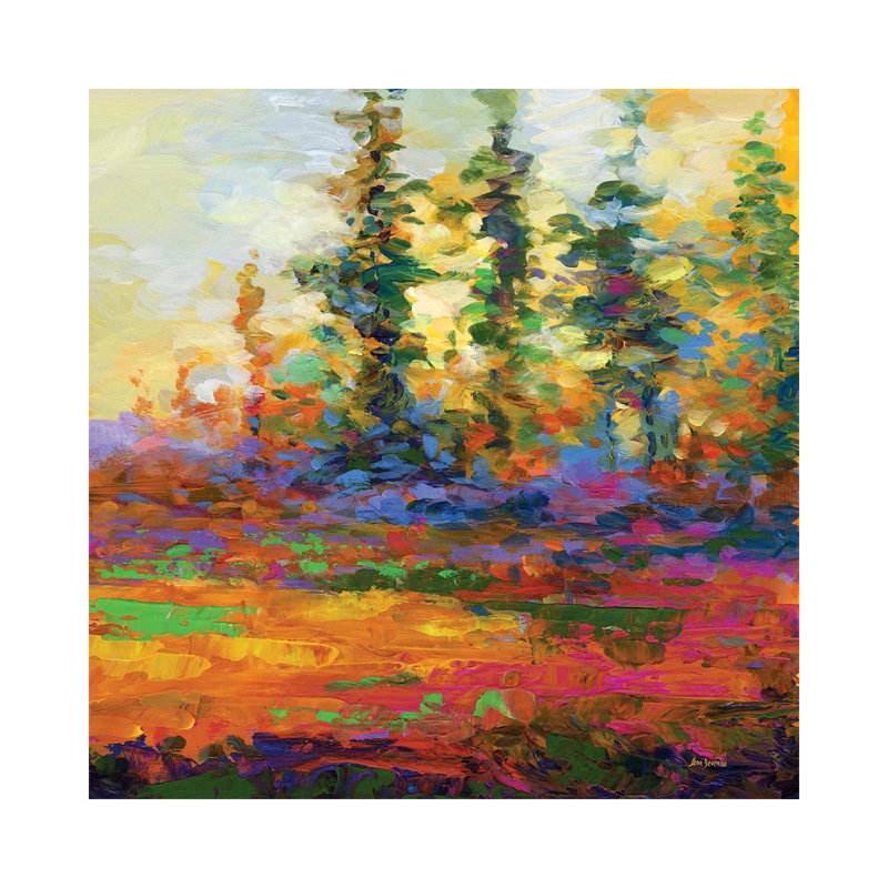 Afternoon Impressions 1 Piece Wrapped Canvas Painting, 93.98cm H x 93.98cm W x 1.91cm D