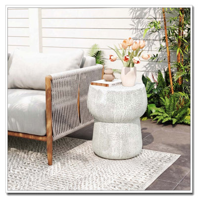 Table d'extérieur en béton pour l'extérieur