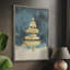 «Christmas Holiday Art CXC III», reproduction d'art encadrée - bois massif-2035529933