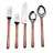 INOX Artisans Camelia Stainless Steel Flatware