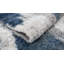 Tapis d'intérieur bleu à poils longs Asay-1254834798