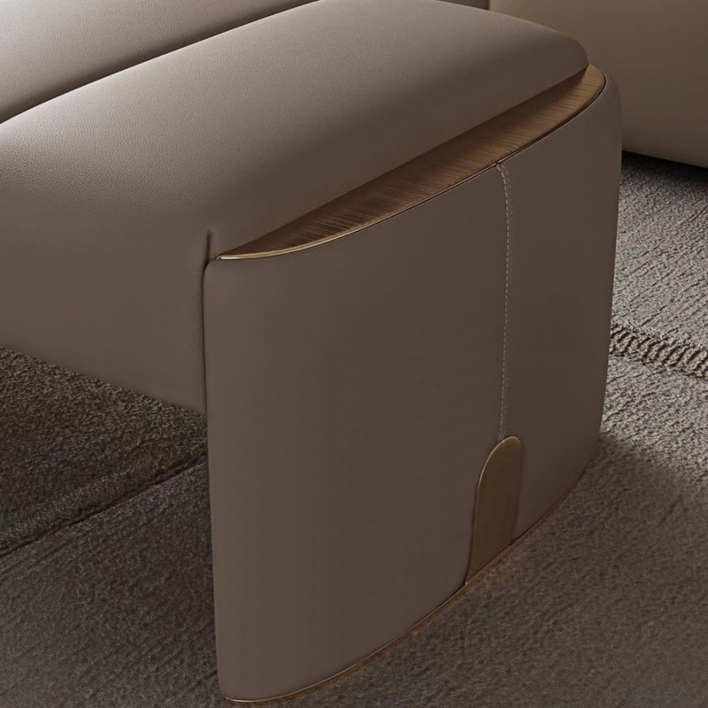 Tabouret à chaussures italien, H 15,74 po x l 47,24 po x P 17,71 po