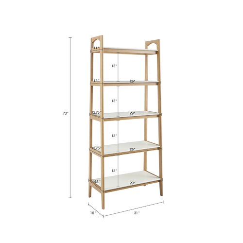 Soho Solid Wood Ladder Bookcase & Reviews | AllModern