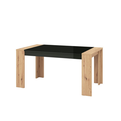 Mazin Glass Top Dining Table