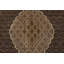 Tapis traditionnel noué à la main en laine noire à motif oriental fin 8 pi 9 po x 12 pi 1 po