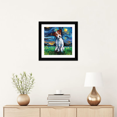 " Jack Russel Terrier Night " by Aja Trier