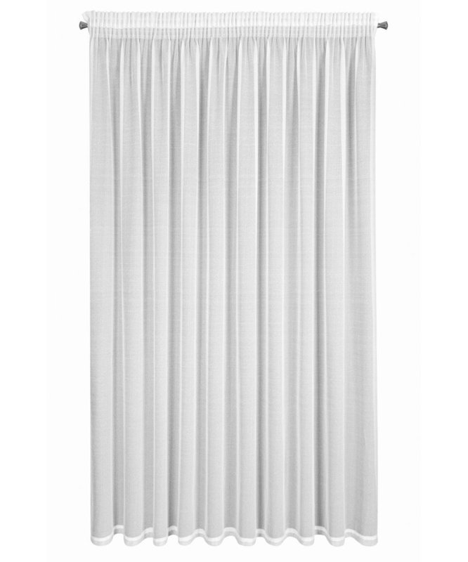 Vanesa 100% Polyester Sheer Curtain Single Panel, Width 350cm x height 270cm
