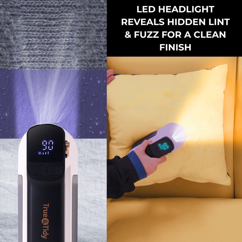 Rasoir en tissu True & Tidy Led Turbo