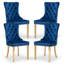 Chaises de salle à manger, chaise de salle à manger rembourrée haut de gamme avec anneau clouté-511006614-531111163-528942988